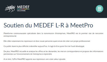 meetpro sur entreprendre