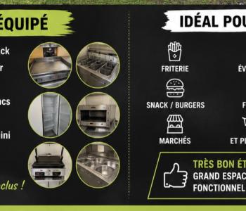 À céder food truck fonctionnel, opérationnel, très bon état ; belle affaire. image 1