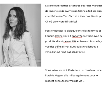 Création d'une marque de lingerie premium BCorp recherche associé(e) image 2